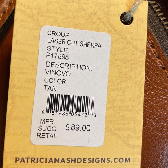 Patricia Nash Piedmont Sherpa Wristlet - Picture 6 of 6